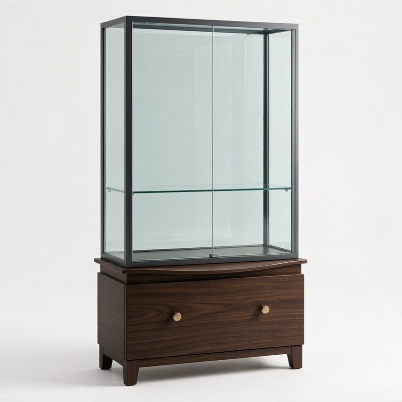 Glass Display Showcase GREEN DISPLAY