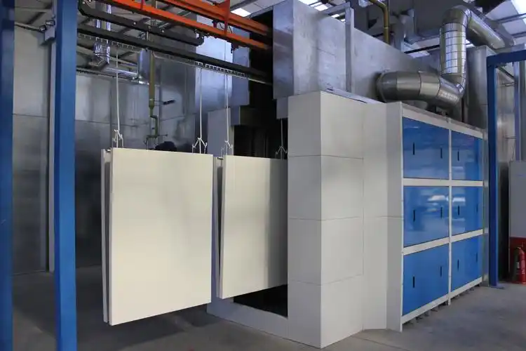 Powder coating spray booth GREEN DISPLAY